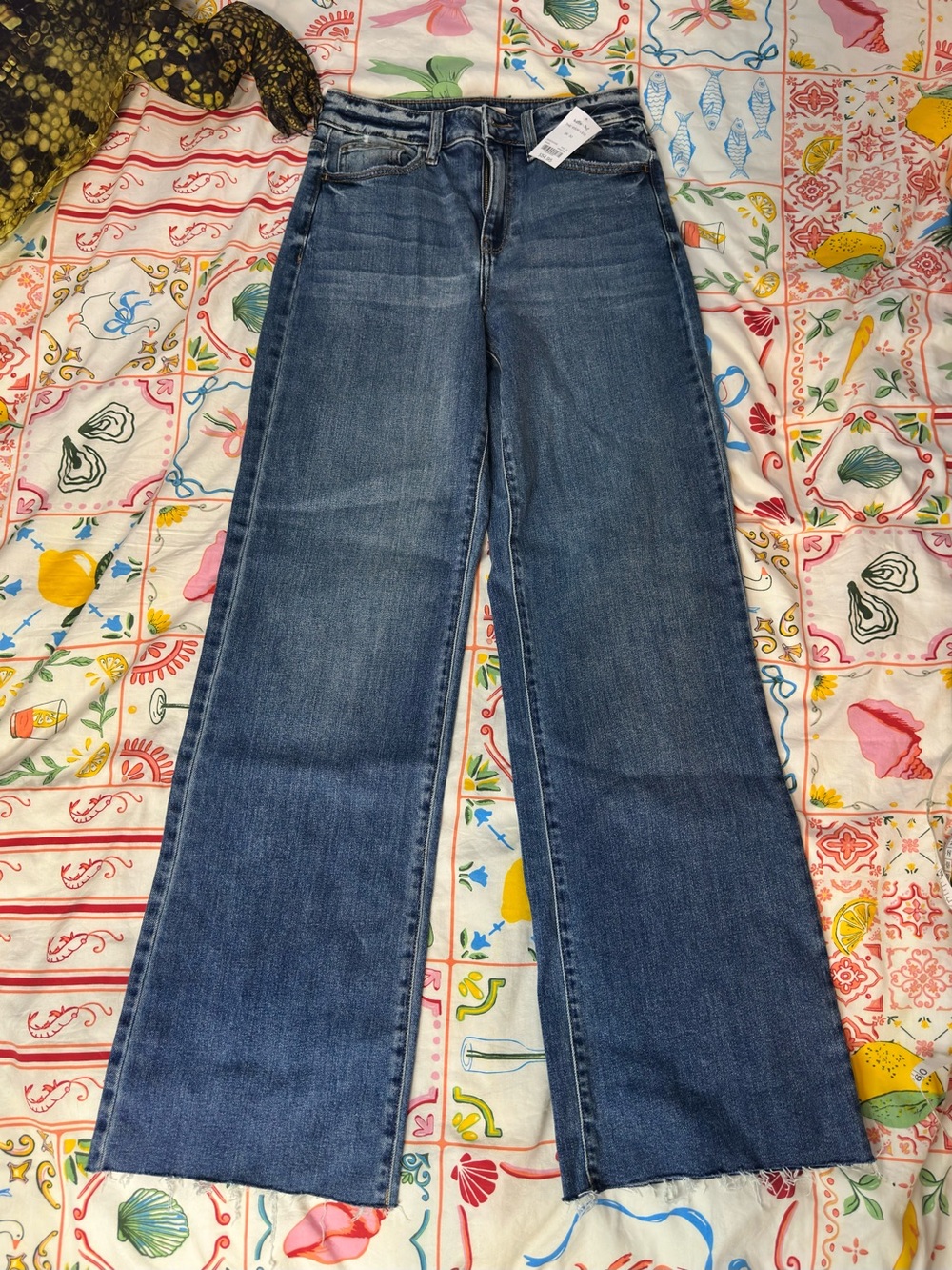 NWT willow and root  High-Rise Wide Leg Jeans